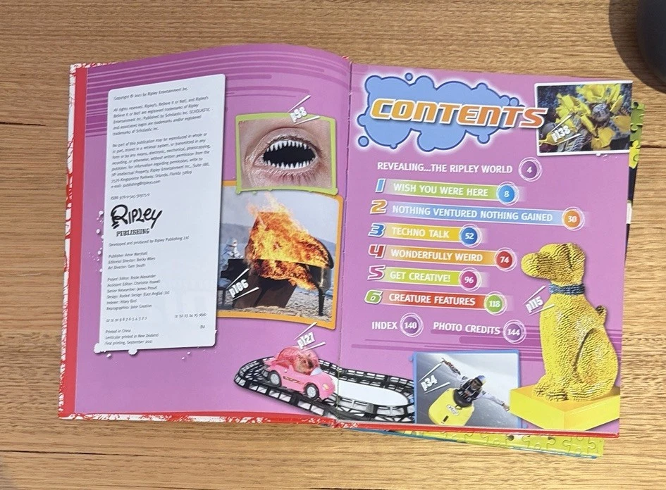 Ripleys Believe It Or Not 2012/2013 2 x Book Special Edition Hardcover Free Post - image 4 of 4