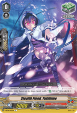 Vanguard TCG card V-BT06/063EN C Stealth Fiend, Yukihime Phantasmal Steed Restor