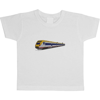 ''Inter City Commuter Train'' Kinder / Kinder Baumwoll T-Shirts (TS029189)