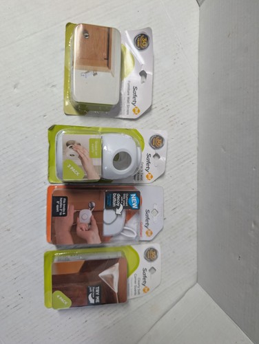 Safety 1st Baby Proofing Kit Corner Guards Door Knob Covers Wall Straps