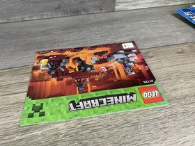 LEGO Minecraft 21126 The Wither Instruction Manual Book 1 2016 Illustrated Set