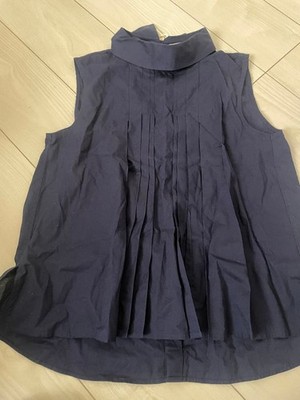 MARNI UNIQLO tuck blouse size S with tag