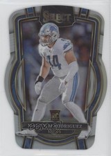2022 Panini Select Club Level Silver Prizm Die-Cut Malcolm Rodriguez #268 0y4s