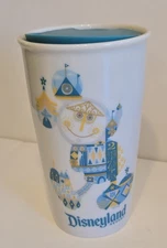 Disney Parks Disneyland It's A Small World Ceramic Tumbler With Lid