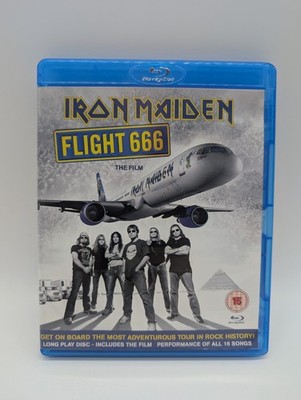Iron Maiden Flight 666 Blu ray 2009   Region Free EX Condition w/Insert