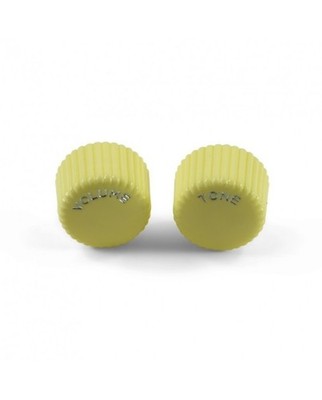 2 Harmony Cupcake cream Knobs Tone + Vol 1x 5/8