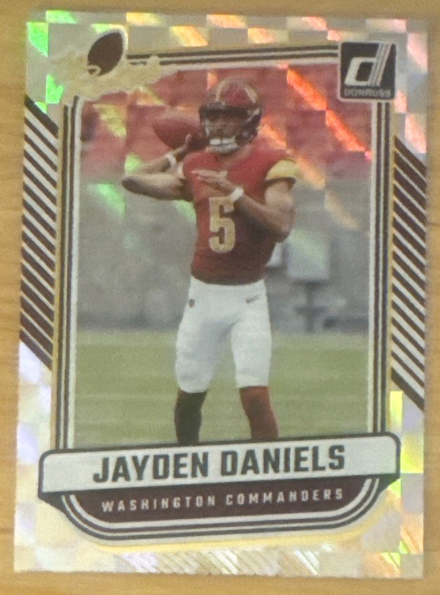 Jayden Daniels 2024 Donruss The Rookies Rookie Card #tr-37 (7140)
