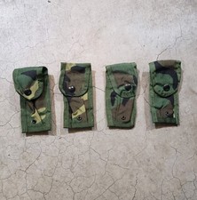 (1) USGI 9mm Pistol Mag Magazine Pouch Utility M81 Woodland Camo SDS MOLLE