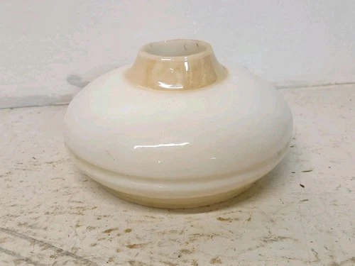 Defuser Lamp Shade Light Vintage Small Milk White Glass Mid Century Modern