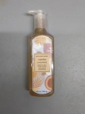 Bath Body Works VANILLA COCONUT Gentle GEL HAND SOAP 8 fl oz