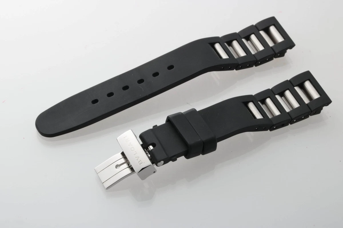 Bvlgari Rubber Wristwatch Bands for sale | eBay