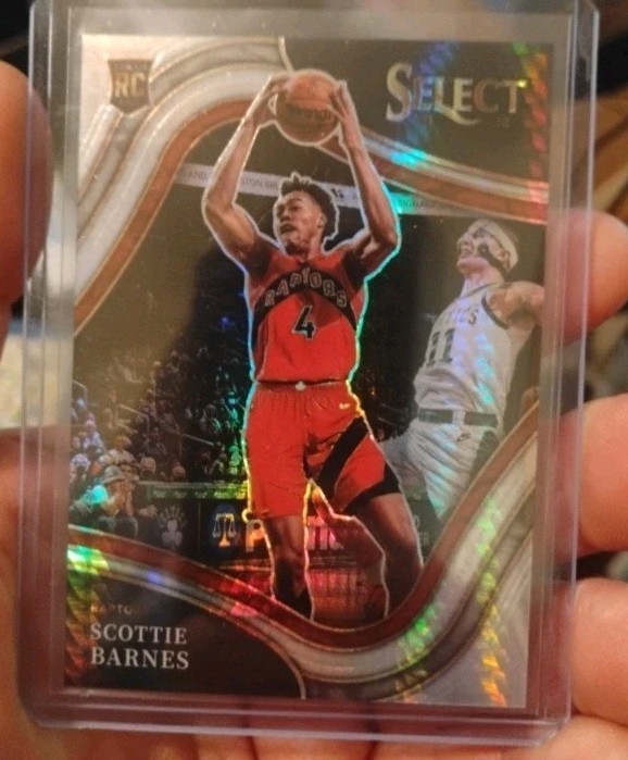2021-22 Select Scottie Barnes Silver Prizm Courtside RC 6/8 ***SSP***