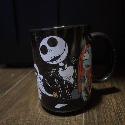 Zak! Disney Night Before Christmas Color-Changing Mug, Jack/Sally/Zero - 15 Oz.