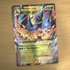 M Heracross EX 112/111 XY Furious Fists Holo Ultra Rare 220 HP