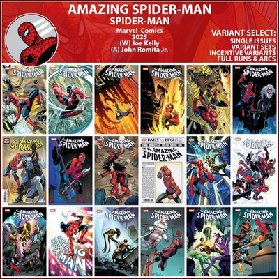 #ad Amazing Spider Man 2025 #1 11 12 13 14 15 16 17 18 Marvel Comics COVER SELECT $49.88