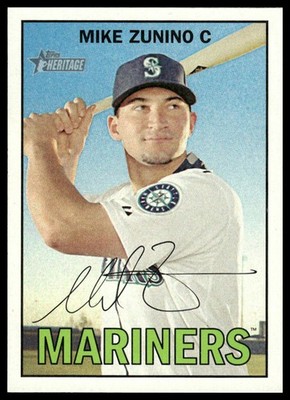 2016 Topps Heritage #223 Mike Zunino Seattle Mariners NM+