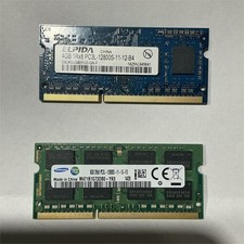 Elpida & Samsung DDR3L SO-DIMM 2x4GB 204-Pin PC3L-12800S Laptop RAM 8GB