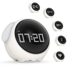 Kinderwecker Lichtwecker Wecker Kinder Digitaler, Schlaftrainer & Kinderwecker