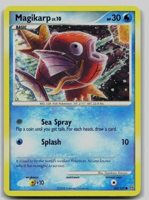 Pokemon TCG Magikarp Stormfront 65/100 LP