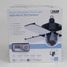 Feit Smart Adjustable Panel Light w/ Pan & Tilt Camera ADU/CAM/PAN/WIFI/LED