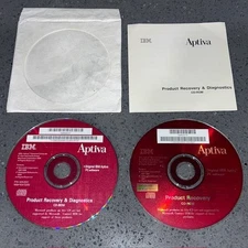 IBM Aptiva Product Recovery CD & Recovery Diagnostics CD