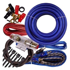 Complete 2500W to 6000W Gravity 4 Gauge Amplifier Installation Wiring Kit Amp