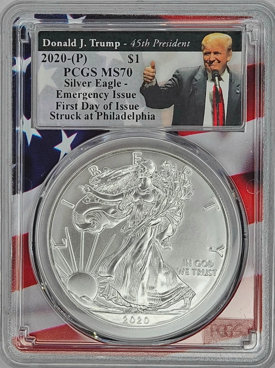 American Eagle MS 70 Graded 2020 Silver Bullion Coins for sale | eBay