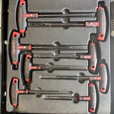 Snap On Hex Wrench Set T-handle 8 Piece Sae