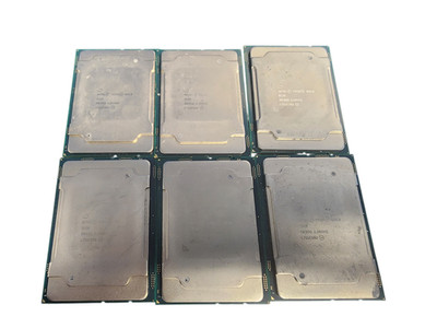 Xeon Gold 5120 SR3GD 2.20 GHz 19.25 MB 14-Core FCLGA3647 CPU Processors Lot of 6