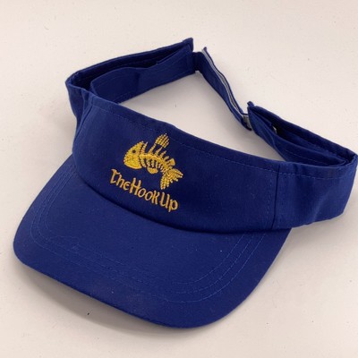 The Hook up gold fish blue golf visor LOS SUENOS Marina