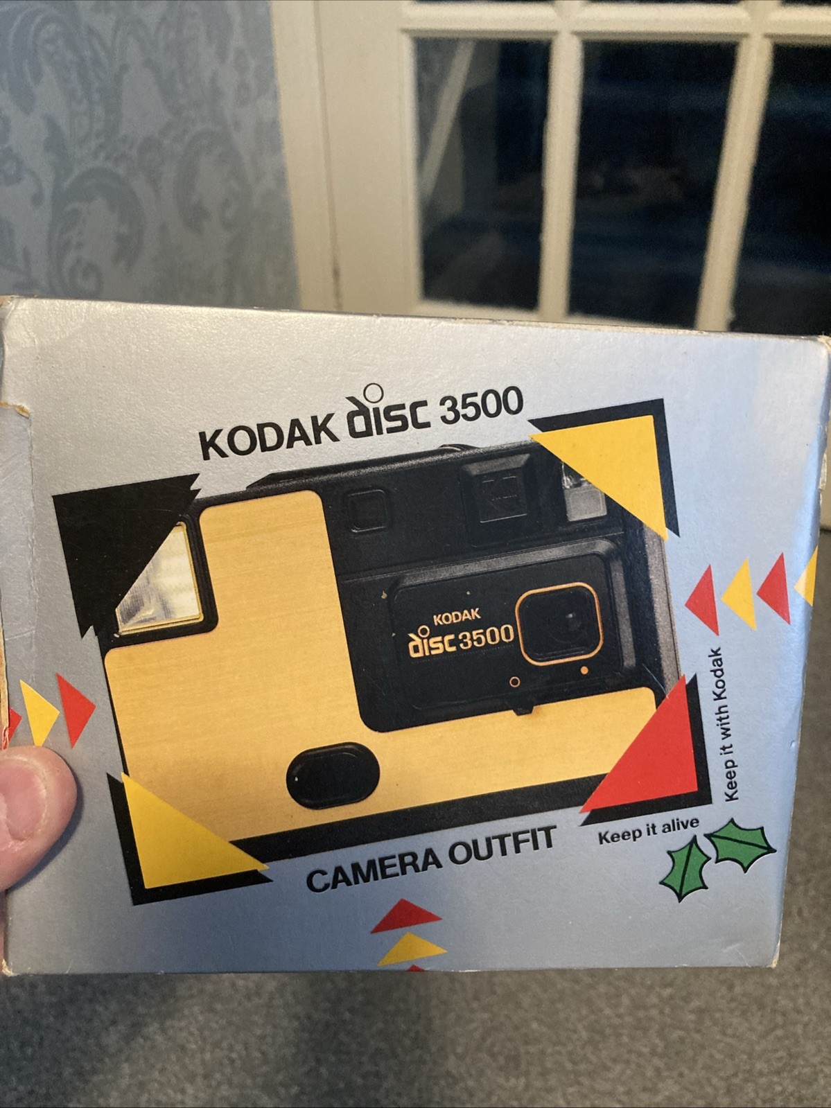 Kodak Disc 3500 Camera Used But With Box