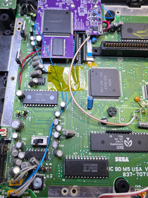 Sega Genesis Megaswitch HD HDMI Send-In Install Services