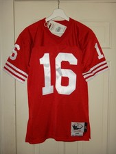 Men's Joe Montana 1989 Mitchell & Ness San Francisco 49ers Authentic Jersey 36 S