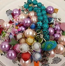 Super Fun 4 Oz +++ Scoop Mix Bead Soup Jewelry Making Glass Acrylic Seed Lot 26