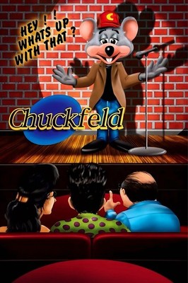 CHUCK E. CHEESE GIANT 24 x36  POSTER - CHUCKFELD