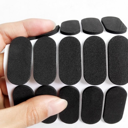 Oval Rubber Feet Pad Self Adhesive Gasket Anti-Slip Laptops Keyboard 1.5/3mm THK - Picture 3 of 11
