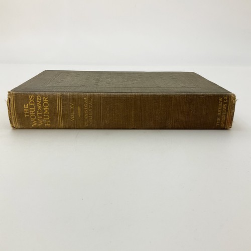 The Worlds Wit and Humor Volume XV Anthology Humor Hardcover Book 1906 - Picture 2 of 24
