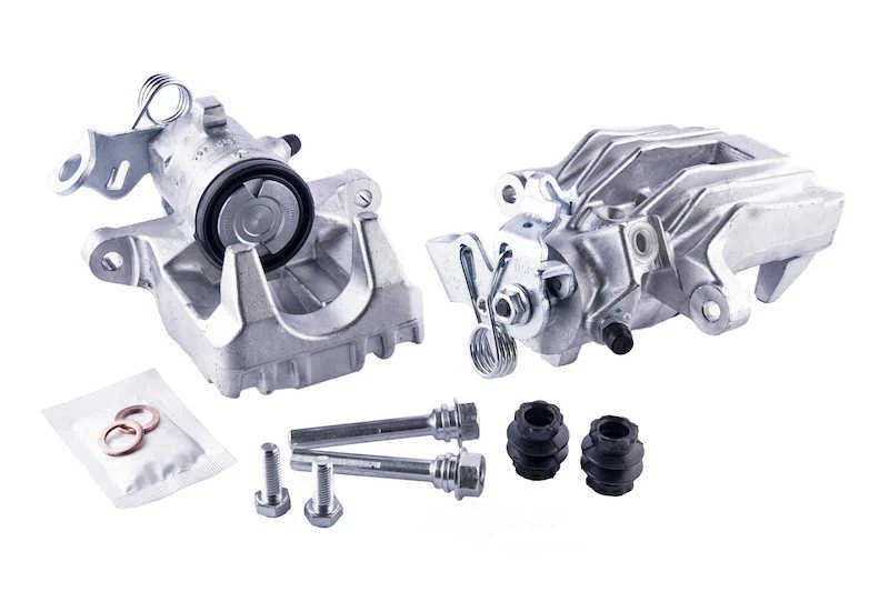 Hella Pagid core-charge free calipers fits 2000-2002 Volkswagen Cabrio Beetle Be - Image 2 of 2