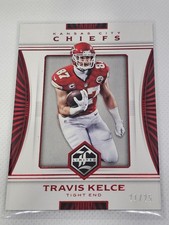 2017 '/25 Panini Limited #42 Travis Kelce Kansas City Chiefs 