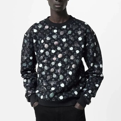 Louis Vuitton x Yayoi Kusama Sweatshirt Monogram InfinityDot size M LightlyUsed!