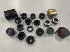 Lot of Camera Tele Converters, Extension Tubes, Adaptall