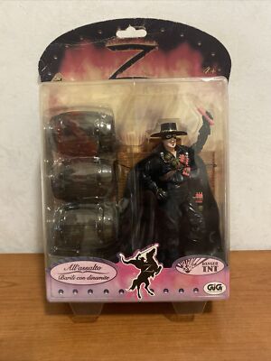 Giochi Preziosi ZORRO ALL'ASSALTO BARILI DINAMITE Action Figure 16 cm MOC,  2005