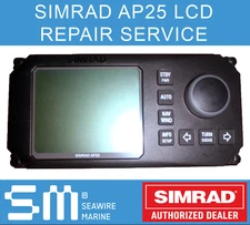 SIMRAD AP25 Autopilot Head LCD Display Screen Repair Service | 1 YEAR WARRANTY