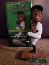 2015 Taijuan Walker Clinton Lumberkings Bobblehead Doll Stadium Giveaway SGA NIB