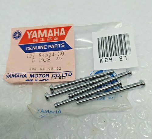 Yamaha TY50 '78 YA3 YL1 RD50 FS50 FS1 Screw Tail Lamp Lens Fitting Pan Head NOS - Picture 1 of 2