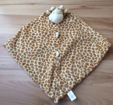 Angel Dear Giraffe Lovey Security Blanket Jungle Animal Plush Brown Tan Spotted
