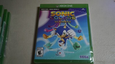 Xbox One Sonic Colors Ultimate Series X NEW SEALED FREE SHIPPING!!!