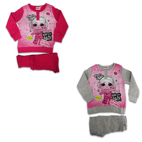Pigiama Lungo Tuta Baby Bambina LOL Surprise Caldo Cotone Vari Colori | eBay