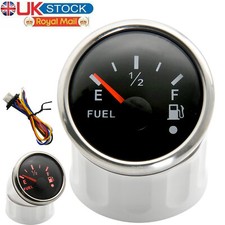 2"52mm Pointer Fuel Level Gauge Meter E-1/2-F 0-190ohms For Boat Car Truck UK 