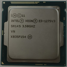 Intel Xeon E3-1275 v3 LGA 1150 CPU Processor SR14S 3.5GHz Quad Core 8MB 84W